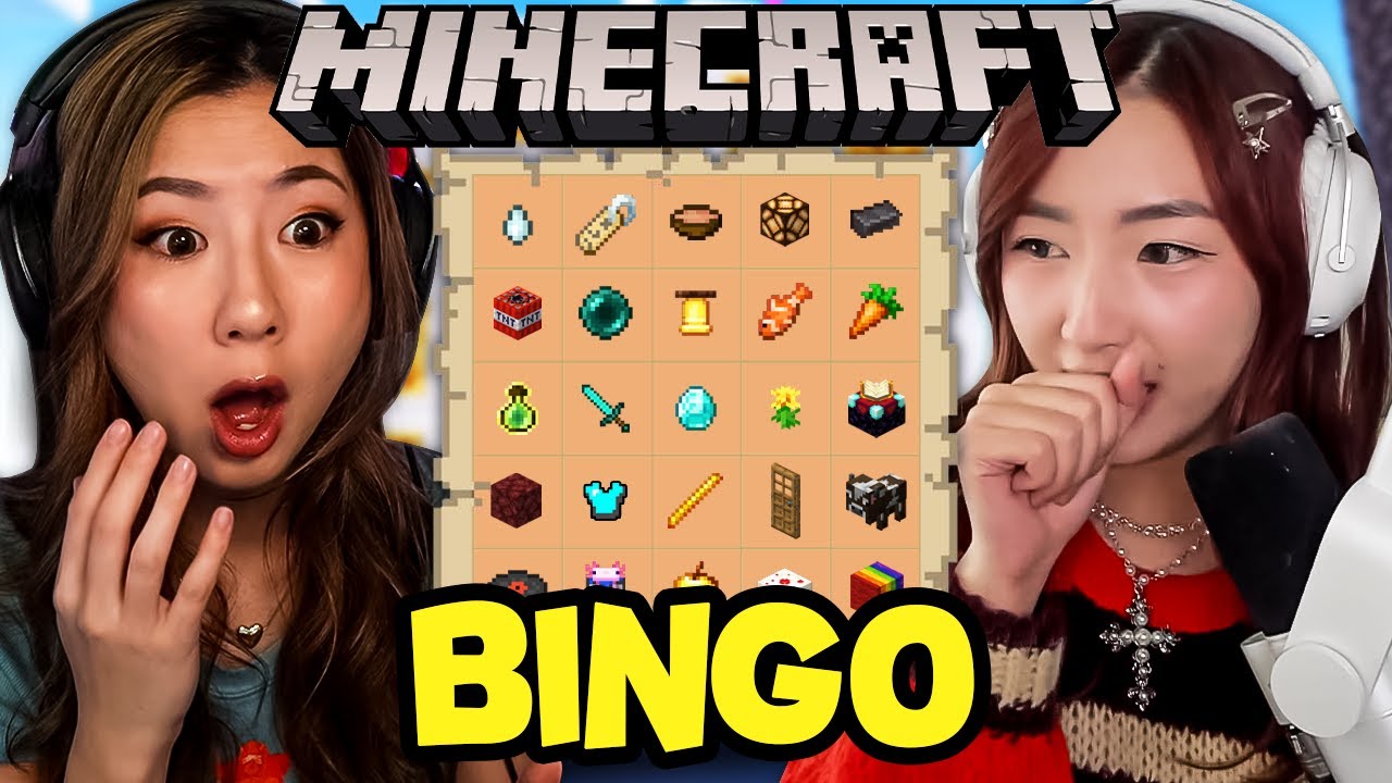 NOOB VS PRO MINECRAFT BINGO