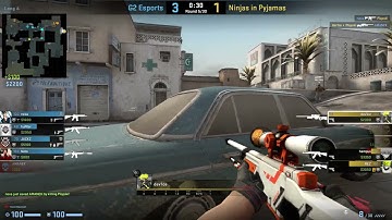 CS:GO POV Demo NiP Device (29/15) vs G2 (de_dust2)