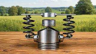A welder’s crazy invention: This piston idea amazed millions of people! | TN DIY