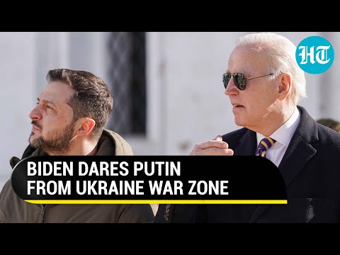 Air raid sirens in Kyiv as Biden dares Putin; Claims 'Russia is failing' in Ukraine
