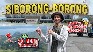 KEREN BANGET🤩 Danau TOBA punya BANDARA sendiri⁉️ Inilah Bentuk Bandara Silangit di Siborong-borong⁉️