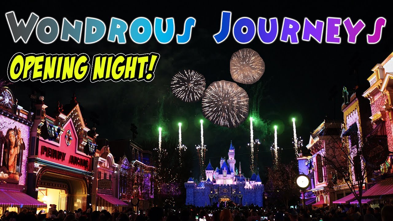 Wondrous Journeys Fireworks | Opening Night | Full Show | 4K HD | Disney 100 Years of Wonder