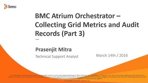BAO   Collecting Grid Metrics and Audit Records Part 3