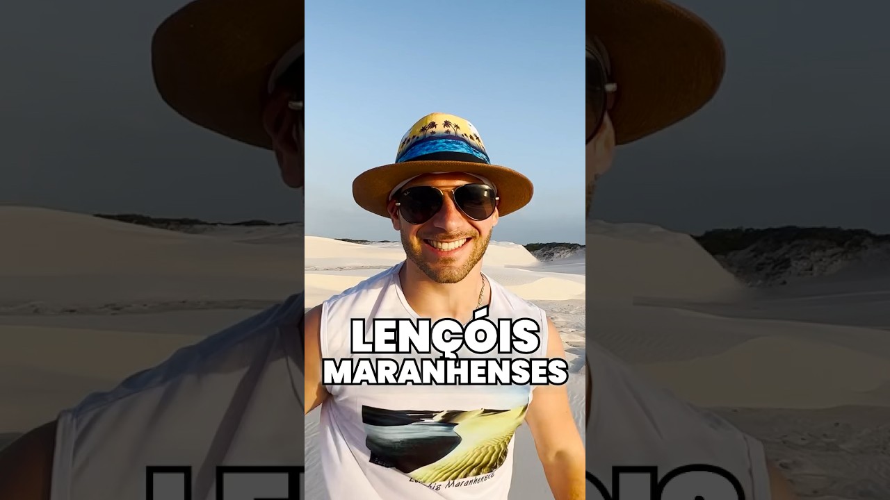 VISITAMOS OS LENÇÓIS MARANHENSES!!❤️❤️❤️ E ADVINHA? ….. AMAMOS❤️🇧🇷 #shortsbrasil #shorts