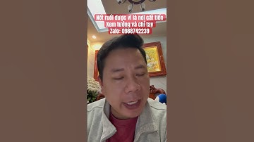 Nốt ruồi đc ví là nơi cất tiền #tuvituongsohanoi #xemtuong