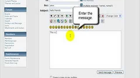 How To Email Users Using SMF