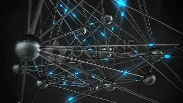 Data Connections. Upload Download, Transfer Cloud Computing Social Media Network. Stock Footage