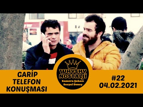 WHYSHY - GARİP TELEFON KONUŞMASI | AMCA DÜĞMEYE BASICAN, SİFONU ÇEK, MAKBULE BENİ DUYUYON MU | #22