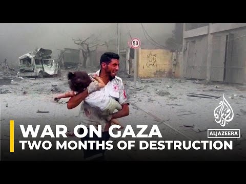 War on gaza: two months of ‘death, destruction and displacement’