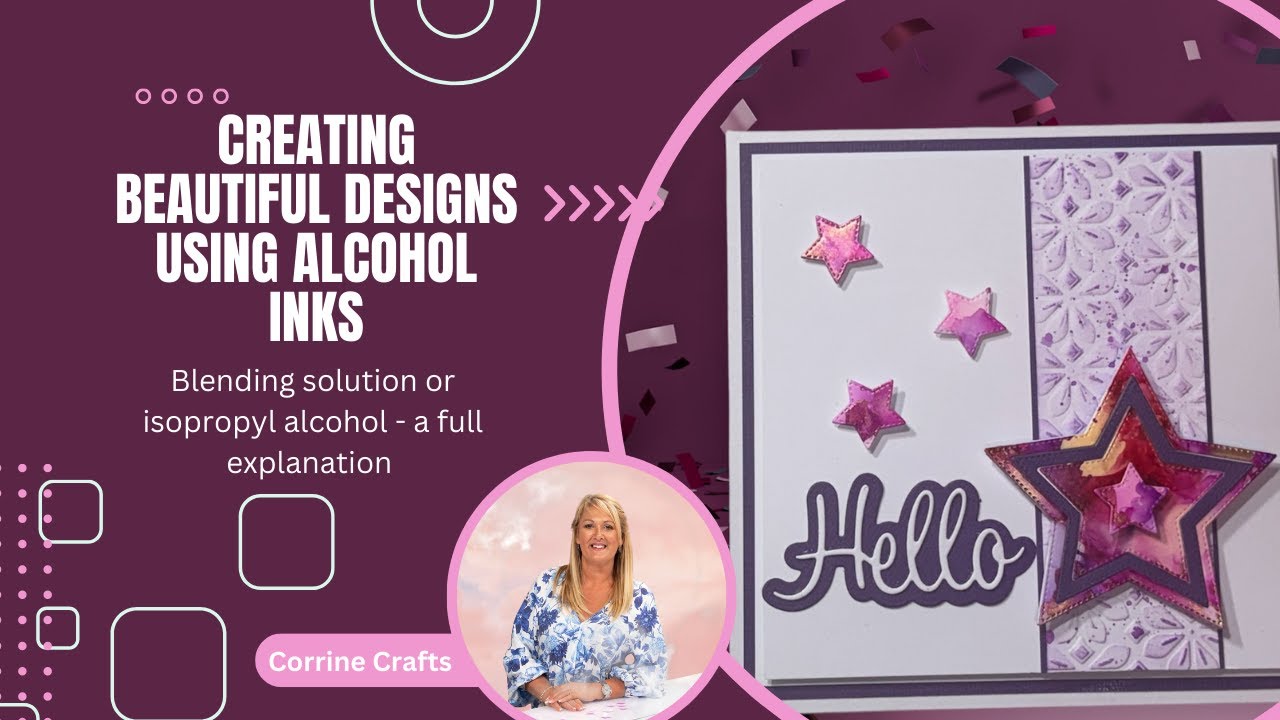 How to use alcohol inks - a full guide to Alcohol inks and Yupo paper ...