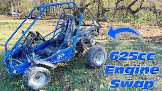 625cc Go Kart Engine Upgrade ~ Windrock Prep