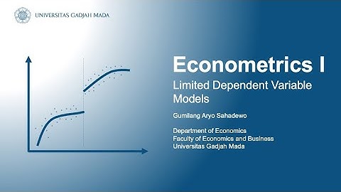 Limited Dependent Variable Models