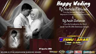 Download lagu LIVE Wedding NURLELA ♥️ ANDRI // WISNU LARAS// ADI JAYA AUDIO - AL KHAFI AUDIO//TIGA PUTRA HD