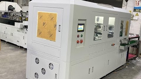 Working Video for Automatic Playing Poker Card Punching Machine LUK-PCM-12000