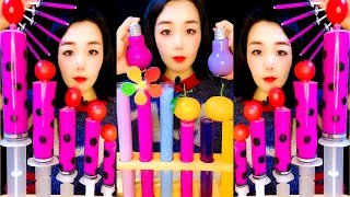 【ASMR】신기한물먹방 ASMR DRINKING#ASMRDRINKING#젤리물먹방#물먹방#4518