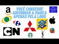 QUIZ VOCÊ CONSEGUE ADIVINHAR A MARCA APENAS PELA LOGO