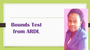 Performing Bounds Test from ARDL in Stata