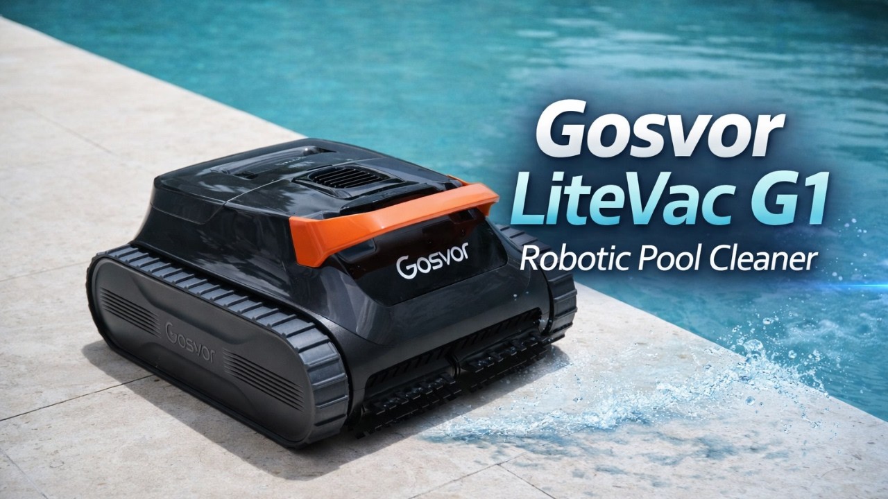 Gosvor LiteVac G1 Review – Best Cordless Pool Vacuum 2026? - YouTube