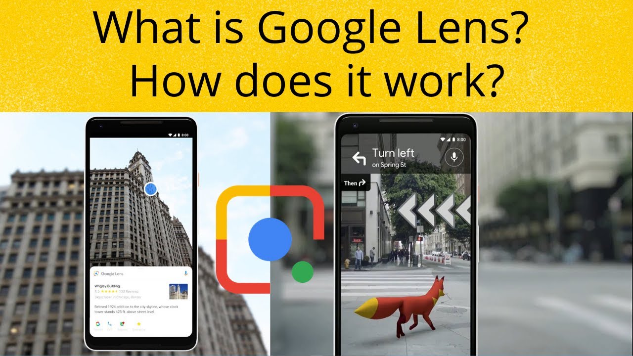 How does Google Lens work?