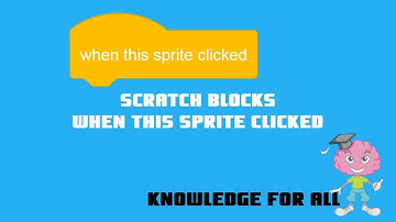 Scratch blocks - When this sprite clicked
