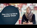 The a to z of ielts answer sheet  english house