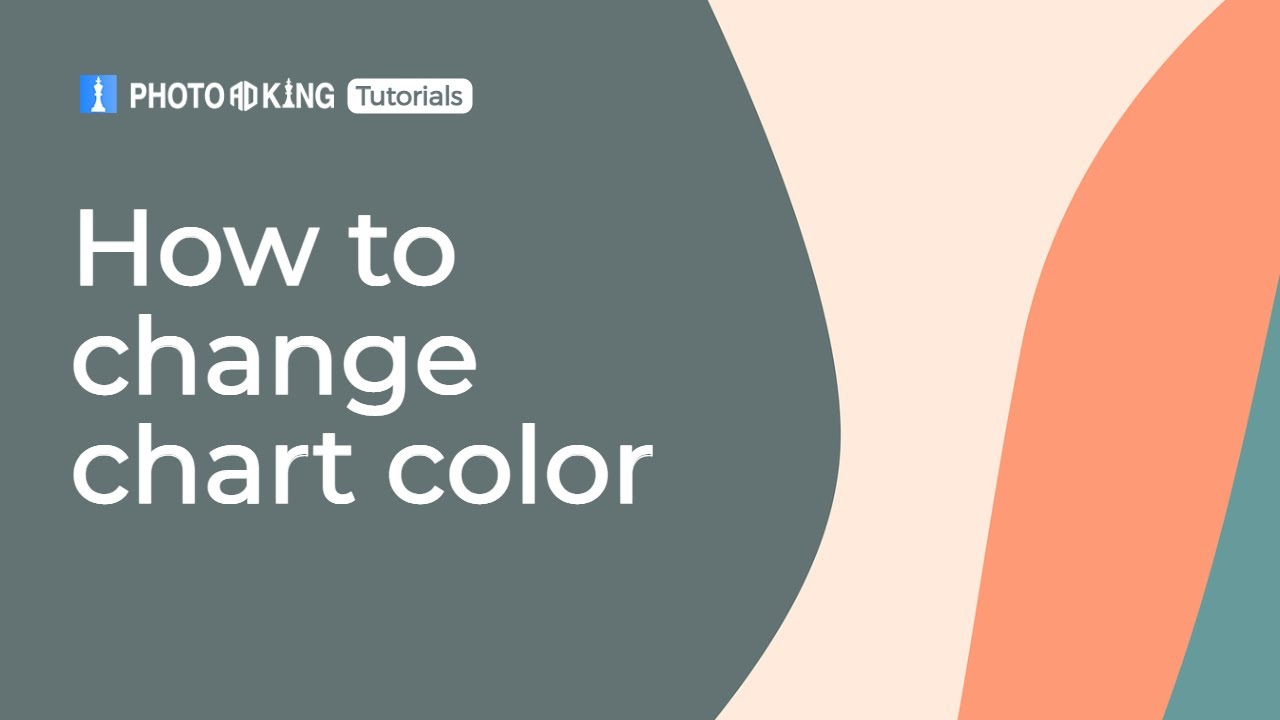 How to change chart/graph color manually in PhotoADKing - YouTube