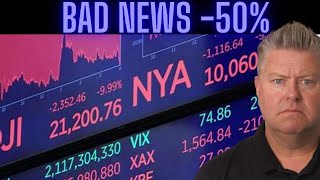 The Stock Market and S&P will crash 50 to 70%