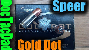 BALLISTICS TEST - Speer 124gr+P Short Barrel Load 9mm