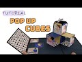 Pop Up Cubes | Tutorial | Scrapbook
