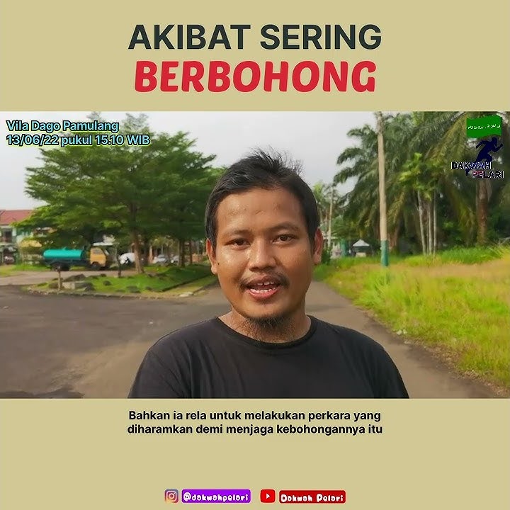 Akibat Sering Berbohong