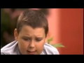 Russian boy crying for chocolate