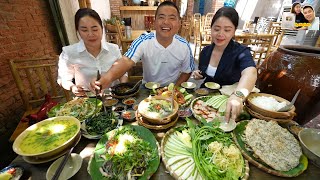 Mời Vợ chồng Anh Hải Sapa TV ăn Cơm Quê Mười Khó của Nghệ sĩ Trường Giang ở Sài Gòn