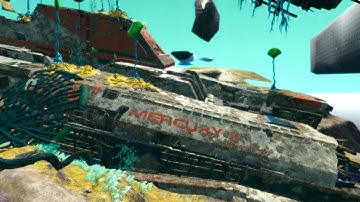 CLOSER LOOK AT ALL THE CRASHED SHIP PARTS |Subnautica: Below Zero(experimental)Exploring Build 23503
