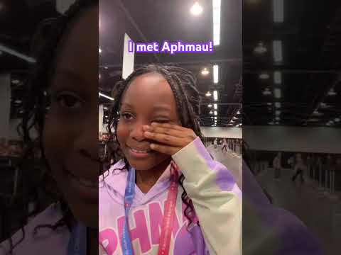 Met Aphmau At VidCon Aphmau Minecraft Vidcon Vidcon2025