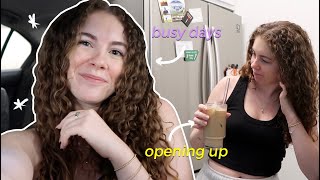 VLOG! opening up with a health update & busy errands day!