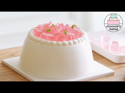 Video: Peach Volcano Cake