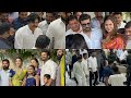 Pawan kalyan  ram charan upasans manchu manoj family at wedding in hyderabad  cm revanth entry