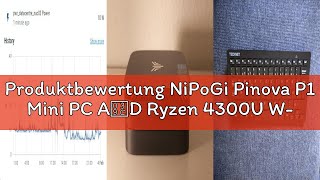 Produktbewertung NiPoGi Pinova P1 Mini PC AΜD Ryzen 4300U W-11 Pro(4C/4T, bis zu 3,7 GHz) 16GB DDR4