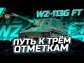 WZ-113G FT I ФИНАЛ ТРЁХ ОТМЕТОК (4%) I САМАЯ НЕДООЦЕНЕННАЯ ПТ I РАЗДАЧА ПО 750 С ПРОБИТИЕМ В 395мм I