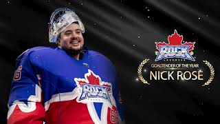 WATCH: Nick Rose Goaltender Of The Year - May 16th, 2024