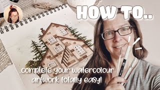 Complete your watercolour artwork with these tools | HOW TO DRAW ... | Totally easy by tones.of.cozyness 146 views 1 year ago 4 minutes, 30 seconds