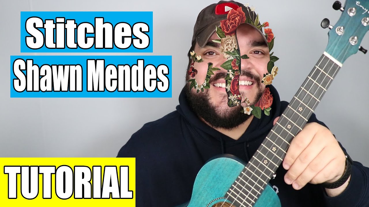 STITCHES SHAWN MENDES Easy Ukulele Tutorial YouTube