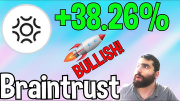 Braintrust Crypto is new on coinbase and seems BULLISH and ready to explode in price. Top Gainer!
