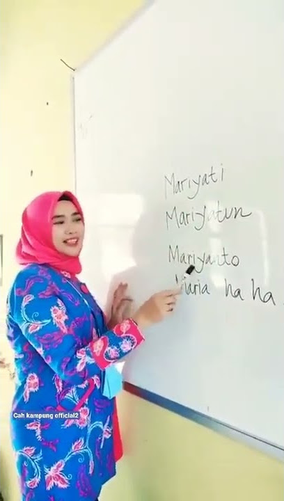 ibu guru cantik 😍 #story wa #shorts #video #storywa #storywa #dagelanjowo #fyp #fypシ #guru #honorer
