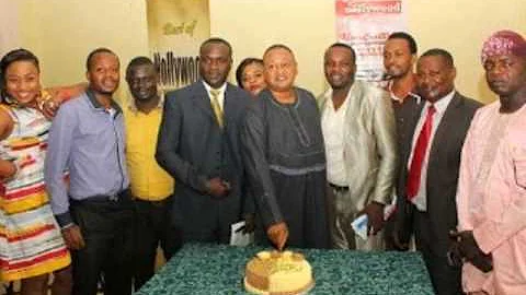 Nollywood Actors And Actresses Celebrates With Veteran Actor Jide Kosoko As He Clocks 60