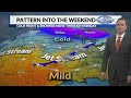 Frigid feel flips for warm readings by this weekend