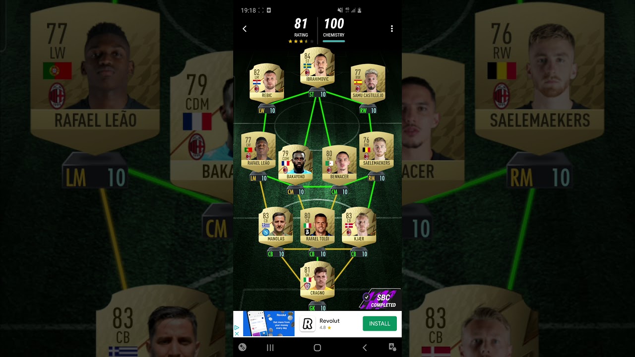 Silva sbc madfut 22 serie a title