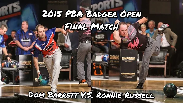 2015 PBA Badger Open Final Match - Dom Barrett V.S...