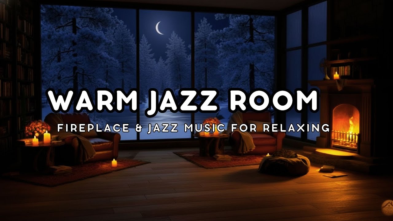 🎷Warm Jazz Room | Low Light Evening Jazz | Calm Smooth Jazz (No Vocals)