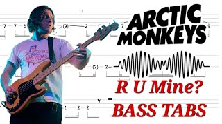 Arctic Monkeys - R U Mine? BASS TABS | Cover | Tutorial | Lesson